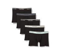 Calvin Klein Men Boxer Brief 5PK Black (Black Bodies w/Black/Light Cast/Fe) L