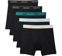 Calvin Klein Men Boxer Brief 5PK Blue (Black Bodies w/Black/Niagara Falls) M