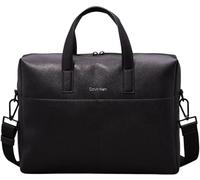 Calvin Klein Men CK MUST LAPTOP BAG, Ck Black Saffiano, One Size