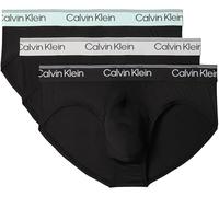 Calvin Klein Men Hip Brief 3PK Black (Black Bodies w/Black/Light Cast/Fe) M