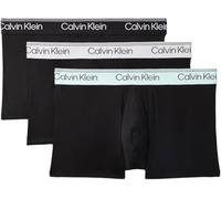 Calvin Klein Men Low Rise Trunk 3PK Black (Black Bodies w/Black/Light Cast/Fe) 4XL