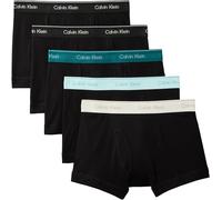 Calvin Klein Men Trunk 5PK Blue (Black Bodies w/Black/Niagara Falls) S