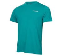 Calvin Klein Mens 2023 Newport Humidité époustouflante T-Shirt- Vert d'eau - L