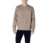 Calvin Klein Mens Fleece Sweat Beige : Taille - L Taille : L