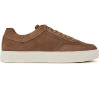 Calvin Klein Men's Lace-Up Suede Low-Top Trainers Brownie/Blanc 8 (42) Male