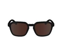 Calvin Klein Men's Sunglasses CK23533S - Black with Solid Brown Lens