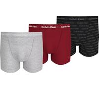 Calvin Klein, Men's, Trunk 3Pk 000NB3056A, Multi (GR Heath, Jberry, Mesh Logo Pr_Turb), S