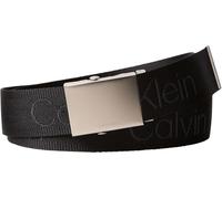 Calvin Klein Men'sLogo Plaque de sangle fixe 38 mm LV04D7075GCeintures NOIR, 110