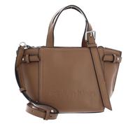 Calvin Klein Mini fourre-tout Minimal Hardware pour femme, taille unique, Safari Canvas, One Size