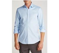 Calvin Klein Mini Structure Slim Sweet Blue Taille: 38 | Casual chemises Outlet | Homme | Bleu