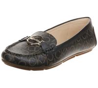 Calvin Klein Mocassins plats Layne pour femme, Marron Multi 913, 39.5 EU