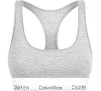 Calvin Klein Modern Cotton Logo Bralette Gris chiné 18 (2XL) Female