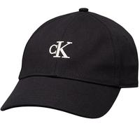 Calvin Klein Monogram Embroidery Baseball Cap Lv04K5024G Capuchon, Black (Black), Taille Unique Femme