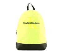 Calvin Klein Monogram Nylon CP Backpack Safety Yellow