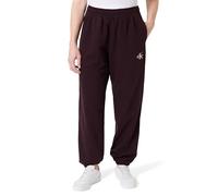 Calvin Klein MONOLOGO Pantalon de Jogging en Tissu éponge LV047B235G pour Femme, Violet (Marron Moka), M, Violet (Marron Moka), M
