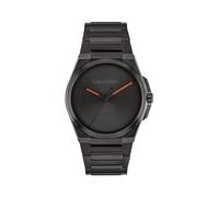 Calvin Klein Montre à Mouvement à Quartz Trois Aiguilles pour Homme Collection Meta-Minimal avec Bracelet en Acier Inoxydable Noir - 25200455