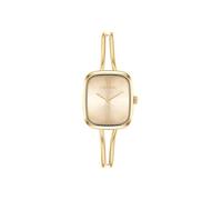 Calvin Klein Montre À Mouvement Quartz Deux Aiguilles pour Femme Collection CK Adore avec Bracelet en Acier Inoxydable de Couleur Dorée - 25100132