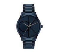 Calvin Klein Montre Analogique à Quartz pour Homme et Femme Collection Iconic avec Bracelet en Acier Inoxydable Bleu - 25200166