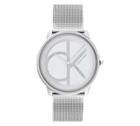 Calvin Klein Montre Analogique à Quartz Unisex avec Bracelet milanais en Acier Inoxydable argenté - 25200027