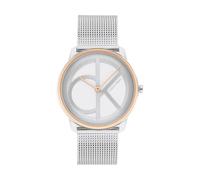 Calvin Klein Montre Analogique à Quartz Unisex avec Bracelet milanais en Acier Inoxydable argenté - 25200033