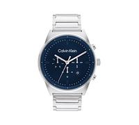 Calvin Klein Montre Analogique Multifunction à Quartz pour Homme avec Bracelet en Acier Inoxydable argenté - 25200293