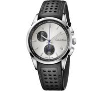 Calvin Klein - Montre Quartz Argentée Modern Man - Homme - Accessoires - Noir - Taille: ONE Size