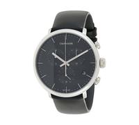 Montre Calvin Klein High Noon K8m271c1 - Analogique Quartz Pour Homme En Cuir Noir