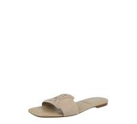 Calvin Klein Mule 'Emblem Flat' chamois, Taille 37