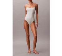 Calvin Klein One Piece Sky Gray Taille: L | Maillots une pièce Outlet | Femme | Gris