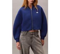 Calvin Klein Oversized Scuba Bomber Jacket Blue Herald Taille: M | Blousons d'aviateurs Outlet | Femme | Bleu