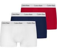 Boxer Calvin Klein Low bleu blanc rouge (3 unités) - M