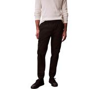 Calvin Klein Pantalon Cargo Homme Comfort Cotton Skinny Fit, Noir (Black), L