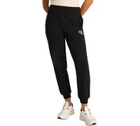 Calvin Klein Pantalon de Jogging Femme Monologo avec Ceinture Élastique, Noir (CK Black), XXL