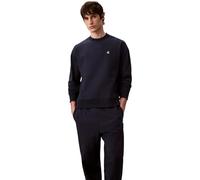 Calvin Klein Pantalon de jogging homme Premium Terry Monogram, avec cordon de serrage, Bleu XL