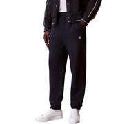 Calvin Klein Pantalon de Jogging Homme Terry Monogram avec Poche Arrière, Bleu (Dark Sapphire), M