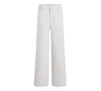 Calvin Klein Pantalon Femme Milano Large, Blanc (Chalk), M