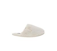 Calvin Klein Pantoufle d'hôtel pour femme Fur After Glow Yw0yw01593 Chaussures de maison, Triple coquille d'œuf beige, 41 EU