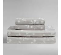 Calvin Klein - Parure de lit, parure de lit en percale de coton respirant et gracieuse avec taies d'oreiller assorties, 300 fils au pouce carré, poche profonde, essentiels pour la maison d'inspiration