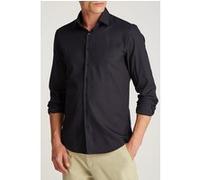 Calvin Klein Performance Solid Slim Fit Ck Black Taille: 40 | Casual chemises Outlet | Homme | Le Noir