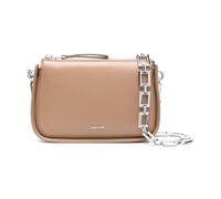 Calvin Klein - Pochette bandoulière à chaîne - Femme - Sacs - Beige - Taille: ONE Size