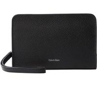 Calvin Klein Pochette en Relief pour Homme avec poignée LV04D1153G Kit Dopp, Noir (Noir), Taille Unique