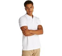 Calvin Klein Jeans Monologo Short Sleeve Polo Blanc M Homme