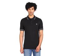 Calvin Klein Polo Manches Courtes Homme, Noir (CK Black), L