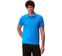 Calvin Klein Polo Homme Monogramme LV040EM269 S/S Piqué Bleu S