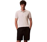 Calvin Klein Polo piqué Monogramme SS Lv040Em269 S/S pour Homme, Blanc, 3XL