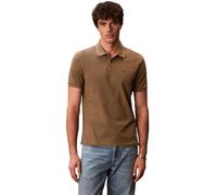 Calvin Klein Polo piqué Monogramme SS Lv040Em269 S/S pour Homme, Jaune, M