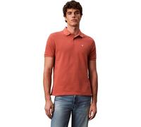 Calvin Klein Polo piqué Monogramme SS Lv040Em269 S/S pour Homme, Marron, M