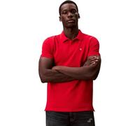 Calvin Klein Polo piqué Monogramme SS LV040EM269 S/S pour Homme, Rouge (ruée d'adrénaline), M, Rouge (ruée d'adrénaline), M