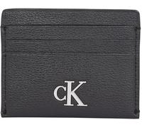 Calvin Klein Porte-Carte Femme Minimal Monogram Cardcase Petit, Noir (Na Black), Taille Unique