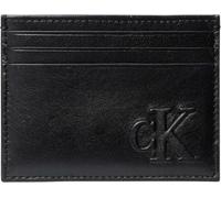 Calvin Klein Porte‑carte Bold en cuir Homme Noir Taille Unique